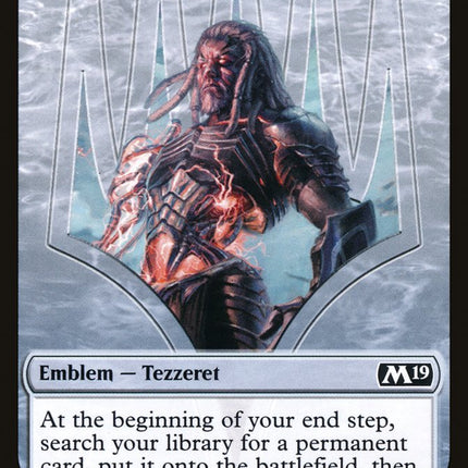 Tezzeret, Artifice Master Emblem [Core Set 2019 Tokens]