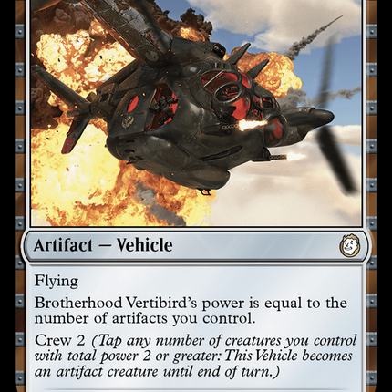 Brotherhood Vertibird (Surge Foil) [Fallout]