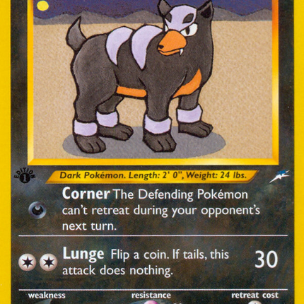 Houndour (43/105) [Neo Destiny 1st Edition]