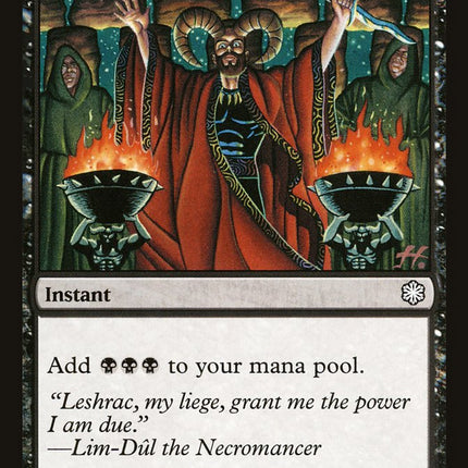 Dark Ritual [Coldsnap Theme Decks]