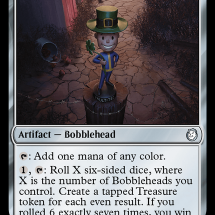 Luck Bobblehead (Surge Foil) [Fallout]