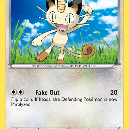 Meowth (106/149) [Black & White: Boundaries Crossed]