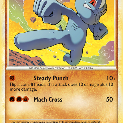 Machop (67/102) [HeartGold & SoulSilver: Triumphant]