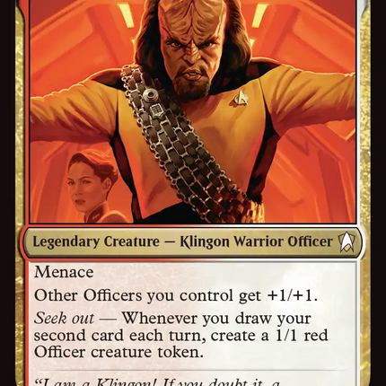 Worf, Son of Mogh [Star Trek Commander]