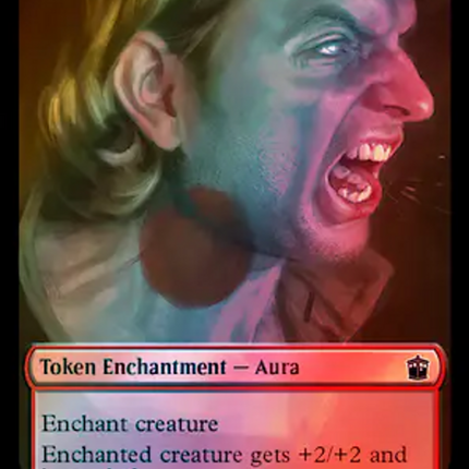 Fish // Mark of the Rani Double-Sided Token (Surge Foil) [Doctor Who Tokens]