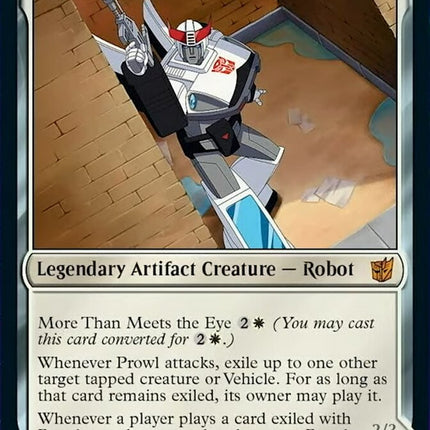 Prowl, Stoic Strategist // Prowl, Pursuit Vehicle [Transformers]