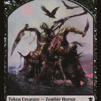 Zombie Horror Token [Dragons of Tarkir Tokens]