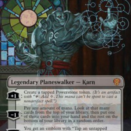 Karn, Living Legacy (Borderless) [Dominaria United]