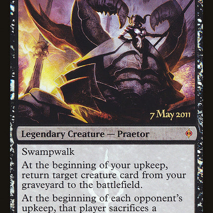 Sheoldred, Whispering One [New Phyrexia Prerelease Promos]