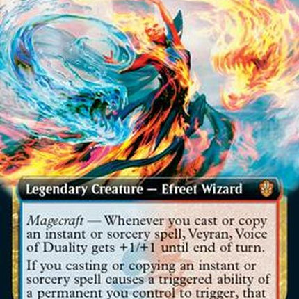 Veyran, Voice of Duality (Extended Art) [Commander 2021]