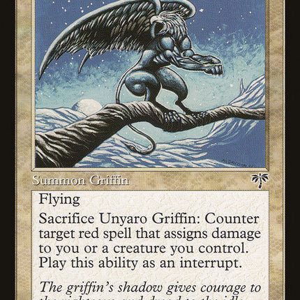 Unyaro Griffin [Mirage]