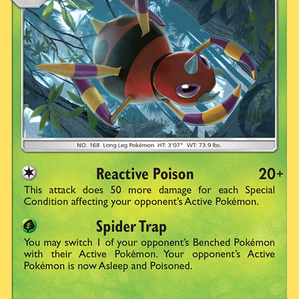 Ariados (6/168) [Sun & Moon: Celestial Storm]