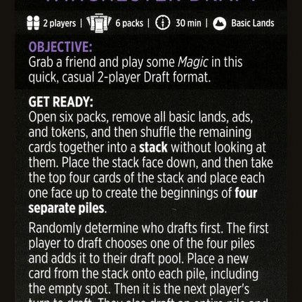 Winchester Draft (Magic Minigame) [Modern Horizons 2 Minigame]
