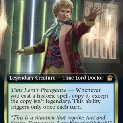 The Sixth Doctor (Extended Art) [Doctor Who]