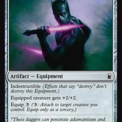 Vibranium Energy Daggers [Marvel Super Heroes]