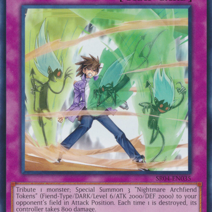 Nightmare Archfiends [SR04-EN035] Common