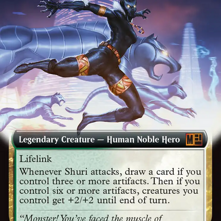 Shuri, the Black Panther (Extended Art) [Marvel Super Heroes Commander]