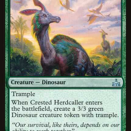 Crested Herdcaller [Rivals of Ixalan]