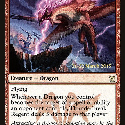 Thunderbreak Regent [Dragons of Tarkir Prerelease Promos]