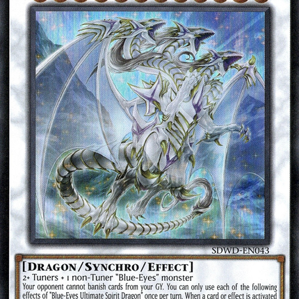 Blue-Eyes Ultimate Spirit Dragon (Unlimited) [SDWD-EN043] Ultra Rare