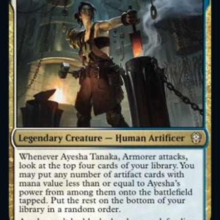 Ayesha Tanaka, Armorer [Dominaria United Commander]
