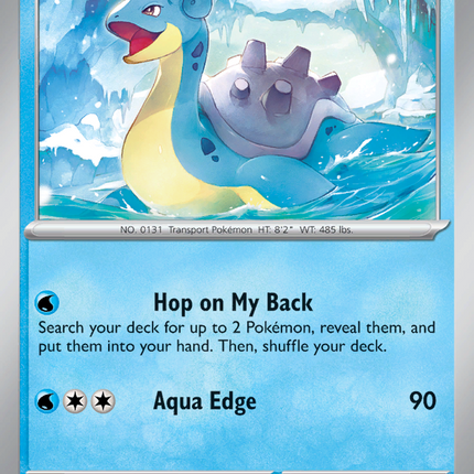 Lapras (131/165) [Scarlet & Violet 151]