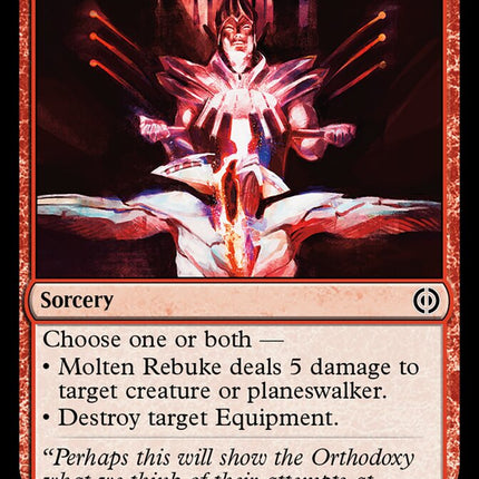 Molten Rebuke [Phyrexia: All Will Be One]
