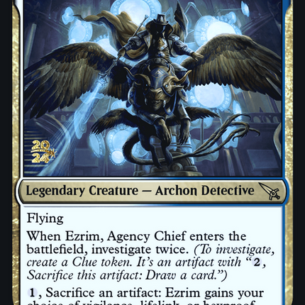 Ezrim, Agency Chief [Murders at Karlov Manor Prerelease Promos]