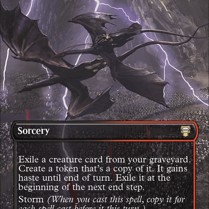 Mordor on the March (Borderless) (Surge Foil) [The Lord of the Rings: Tales of Middle-Earth Commander]