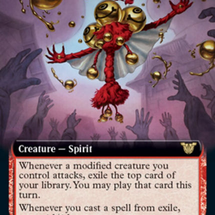 Kami of Celebration (Extended Art) [Kamigawa: Neon Dynasty Commander]