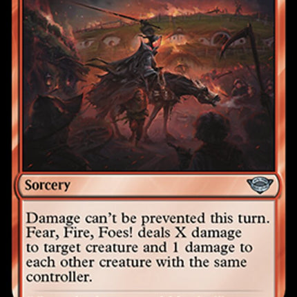 Fear, Fire, Foes! [The Lord of the Rings: Tales of Middle-Earth]