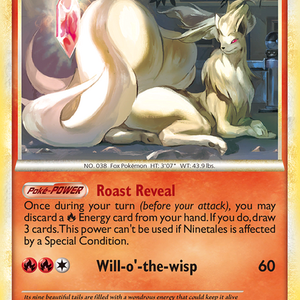 Ninetales (17/95) [HeartGold & SoulSilver: Call of Legends]