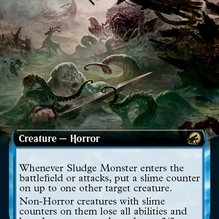 Sludge Monster (Extended Art) [Innistrad: Midnight Hunt]