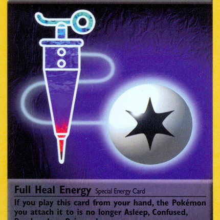 Full Heal Energy (81/82) [Team Rocket 1st Edition]
