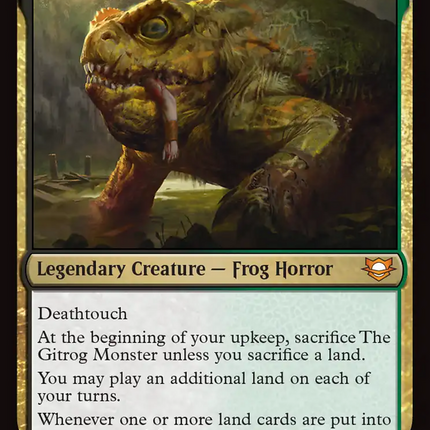 The Gitrog Monster [Edge of Eternities Commander]