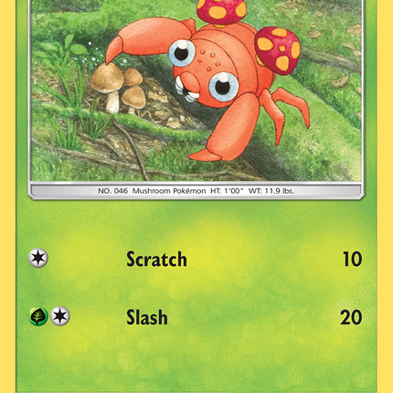 Paras (6/181) [Sun & Moon: Team Up]