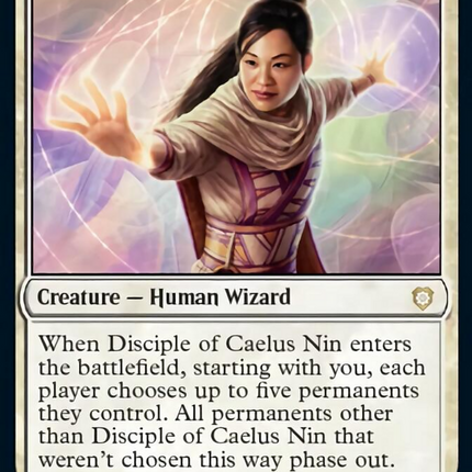 Disciple of Caelus Nin [The Brothers' War Commander]