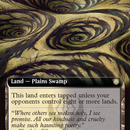 Turbulent Moor (Extended Art) [Secrets of Strixhaven Commander]