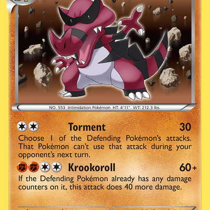 Krookodile (65/114) [Black & White: Base Set]
