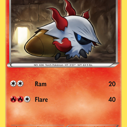 Larvesta (20/108) [Black & White: Dark Explorers]