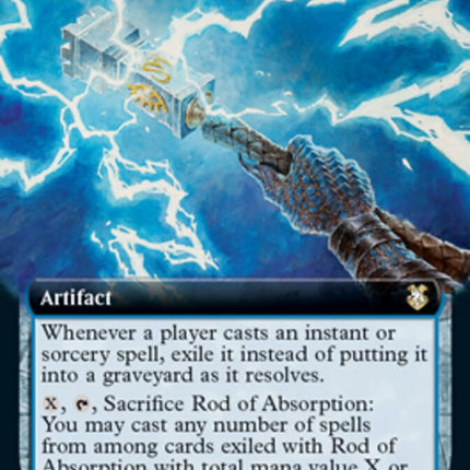 Rod of Absorption (Extended Art) [Dungeons & Dragons: Adventures in the Forgotten Realms Commander]