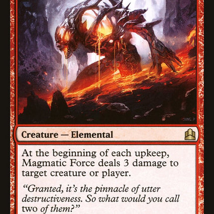 Magmatic Force [Commander 2011]