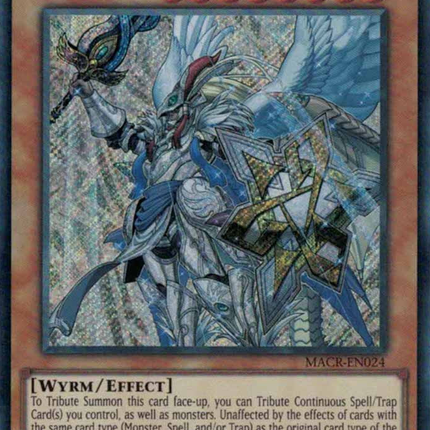 Master Peace, the True Dracoslaying King [MACR-EN024] Secret Rare