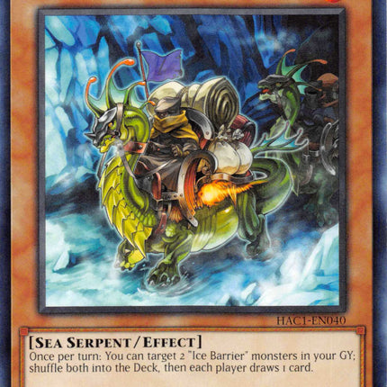 Caravan of the Ice Barrier (Duel Terminal) [HAC1-EN040] Parallel Rare