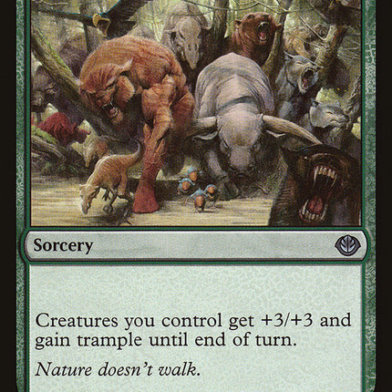 Overrun (Garruk vs. Liliana) [Duel Decks Anthology]