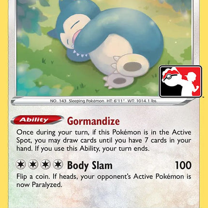 Snorlax (131/185) [Prize Pack Series One]