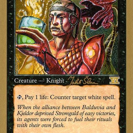 Stromgald Cabal (Jakub Slemr) (SB) [World Championship Decks 1999]