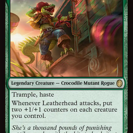 Leatherhead, Iron Gator [Teenage Mutant Ninja Turtles Commander]
