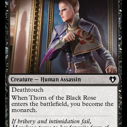 Thorn of the Black Rose [Commander Masters]