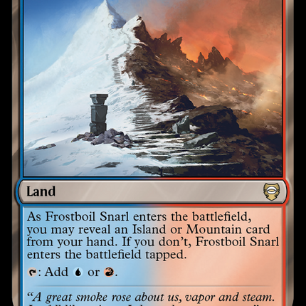 Frostboil Snarl [The Lord of the Rings: Tales of Middle-Earth Commander]